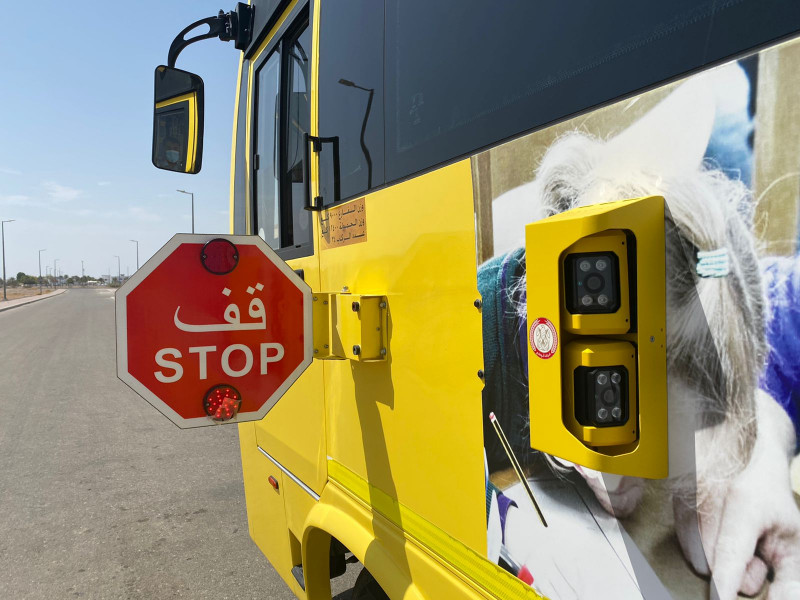 Abu Dhabi Police: AED 1,000 fine, 10 black points for violators of ‘STOP’ arm on school buses