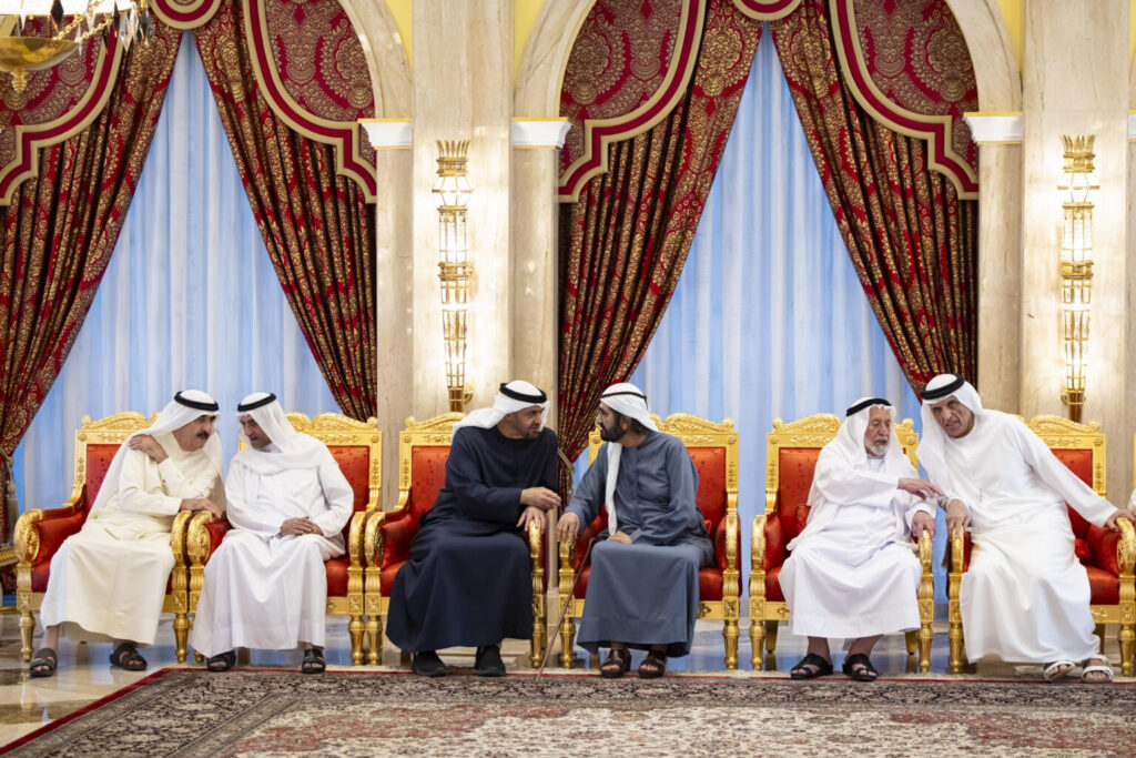 UAE President, Rulers of the Emirates, and Sheikhs offer condolences to Mohammed bin Rashid on passing of Ahmed bin Rashid