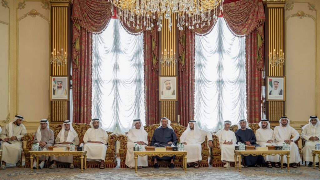 UAE President and Ruler of Ras Al Khaimah offer condolences on passing of Mohammed bin Butti Al Hamed’s wife