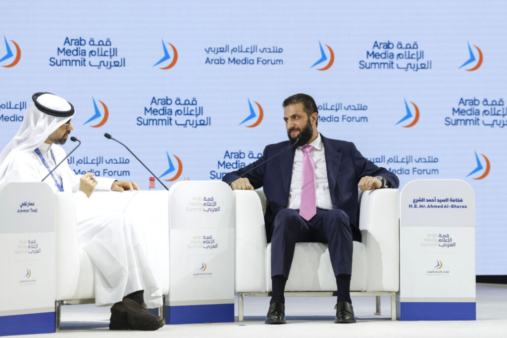 Syrian President Ahmad Al-Sharaa outlines vision for Syria’s future at Arab Media Summit 2026