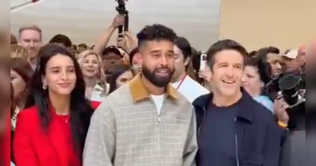 AP Dhillon and Triptii Dimri spotted together at Apple launch event in California