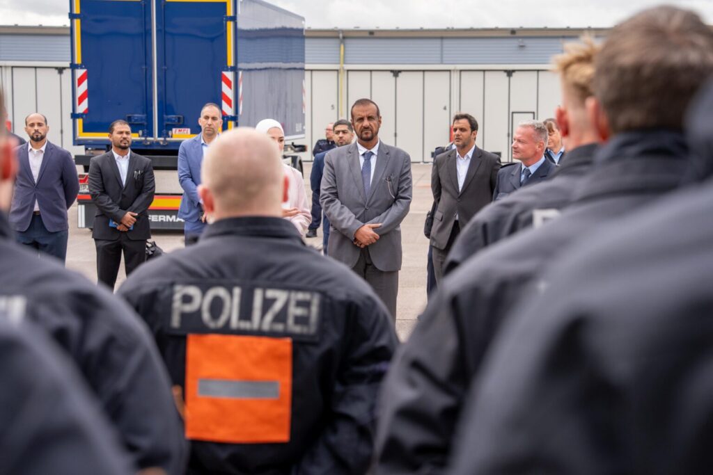 National Guard Commander visits German Federal Police commands, units
