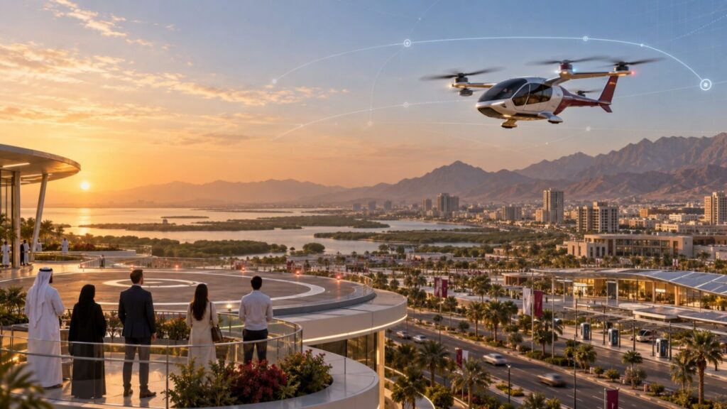 AURAK research identifies key barriers to air taxi adoption in emerging economies