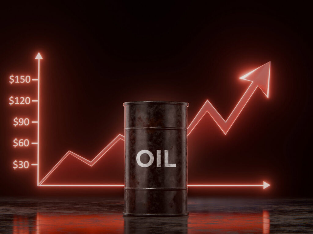 Oil prices rise, Brent at US$100.57 per barrel