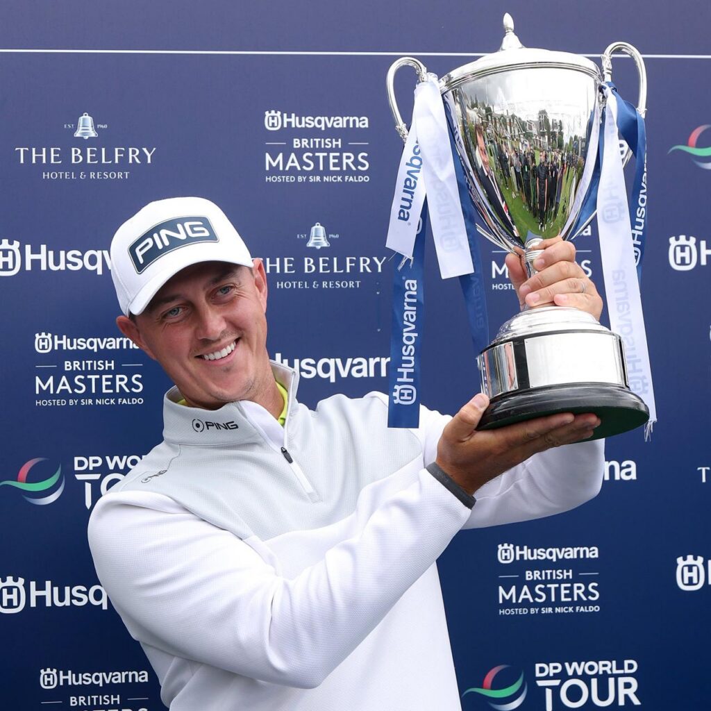 Joe Dean powers to first DP World Tour win at Husqvarna British Masters
