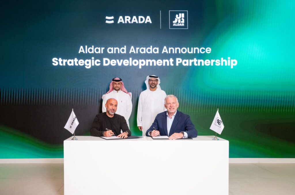 Aldar, Arada sign AED15 billion partnership for new developments in Abu Dhabi