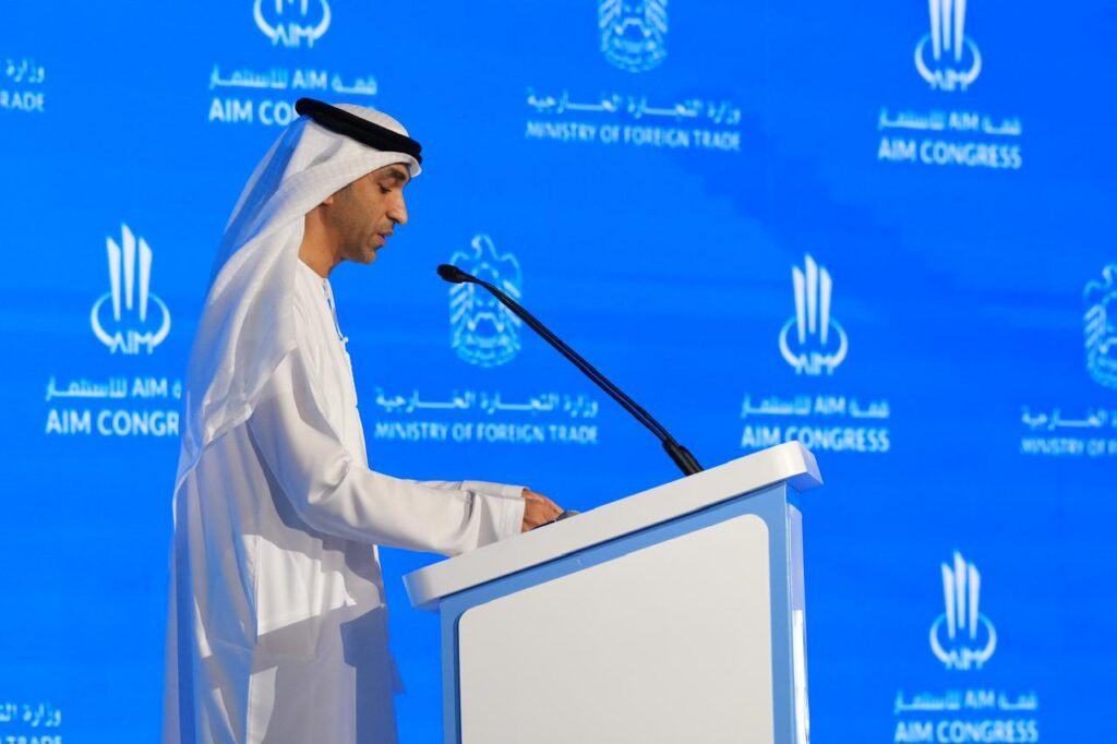 UAE records AED1.9 trillion in non-oil foreign trade during H1 2026, says Minister of Foreign Trade at AIM Summit