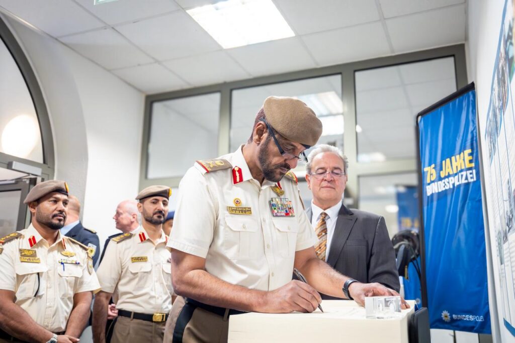 Commander of National Guard meets with President of German Federal Police