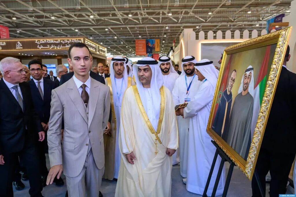 Crown Prince of Morocco visits UAE Pavilion at El Jadida Horse Show