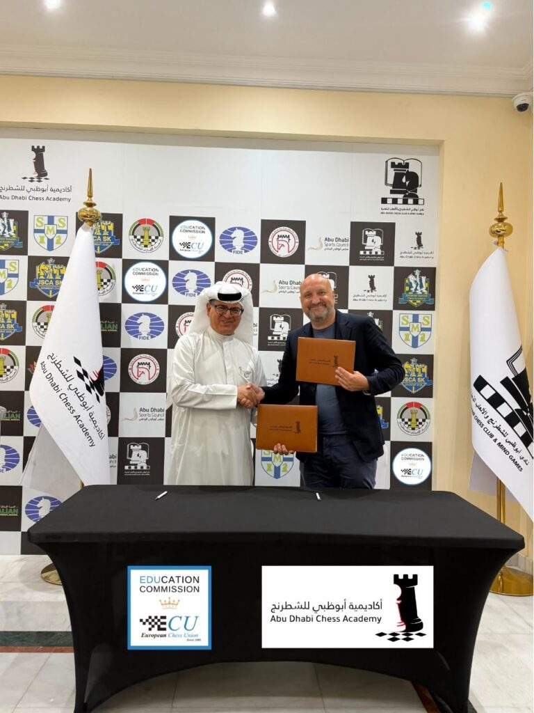 Abu Dhabi Chess Club partners with European Chess Union education body