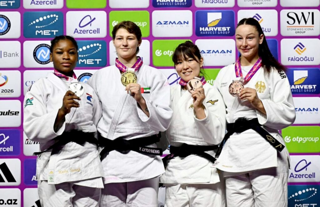 UAE Judo secures gold medal at World Championships in Azerbaijan