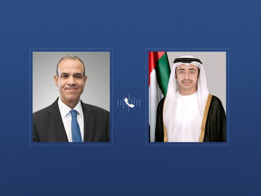Abdullah bin Zayed, Egyptian FM discuss bilateral ties, regional developments