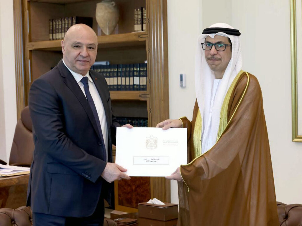 UAE President sends written message to Lebanese President inviting him to attend Abu Dhabi Sustainability Week Summit 2027